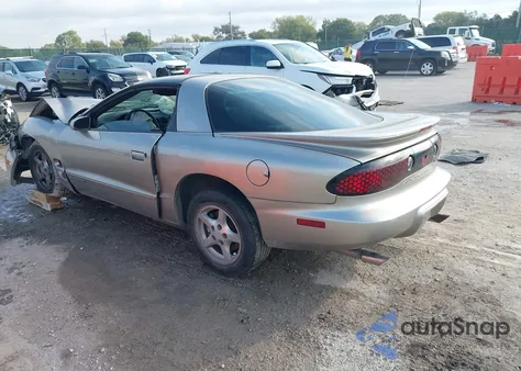 1999 Pontiac Firebird из США, поврежденный, VIN 2G2FS22K8X2227285